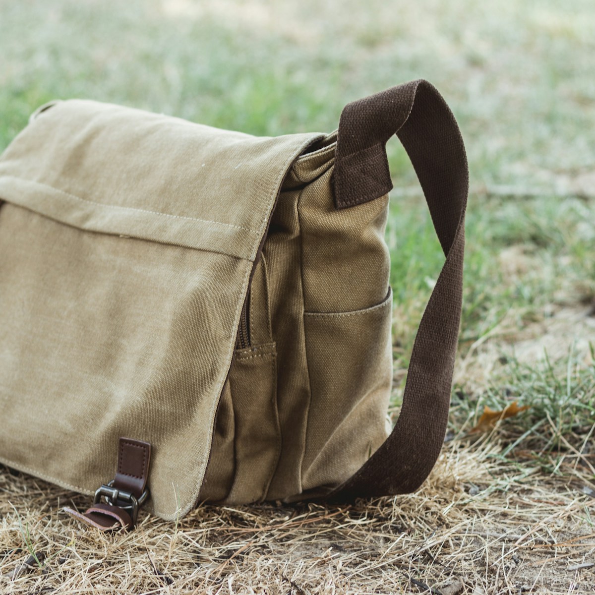 Premium Canvas Crossbody Bag